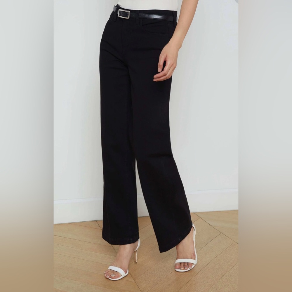 L'AGENCE Scottie Black Flare Women's Jeans Size 27 New - Picture 4 of 16